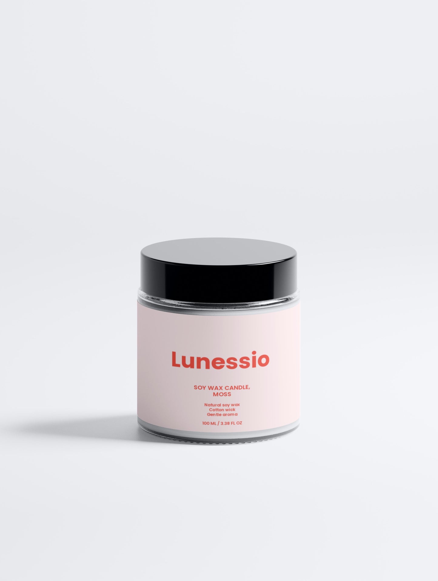 Soy Wax Candle, Moss - Lunessio
