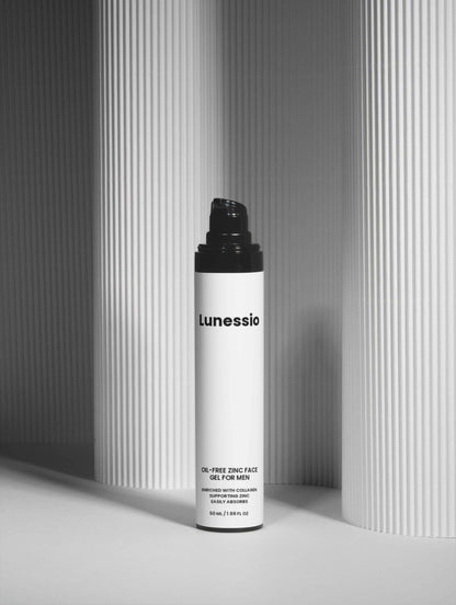 Oil-Free Zinc Face Gel for Men