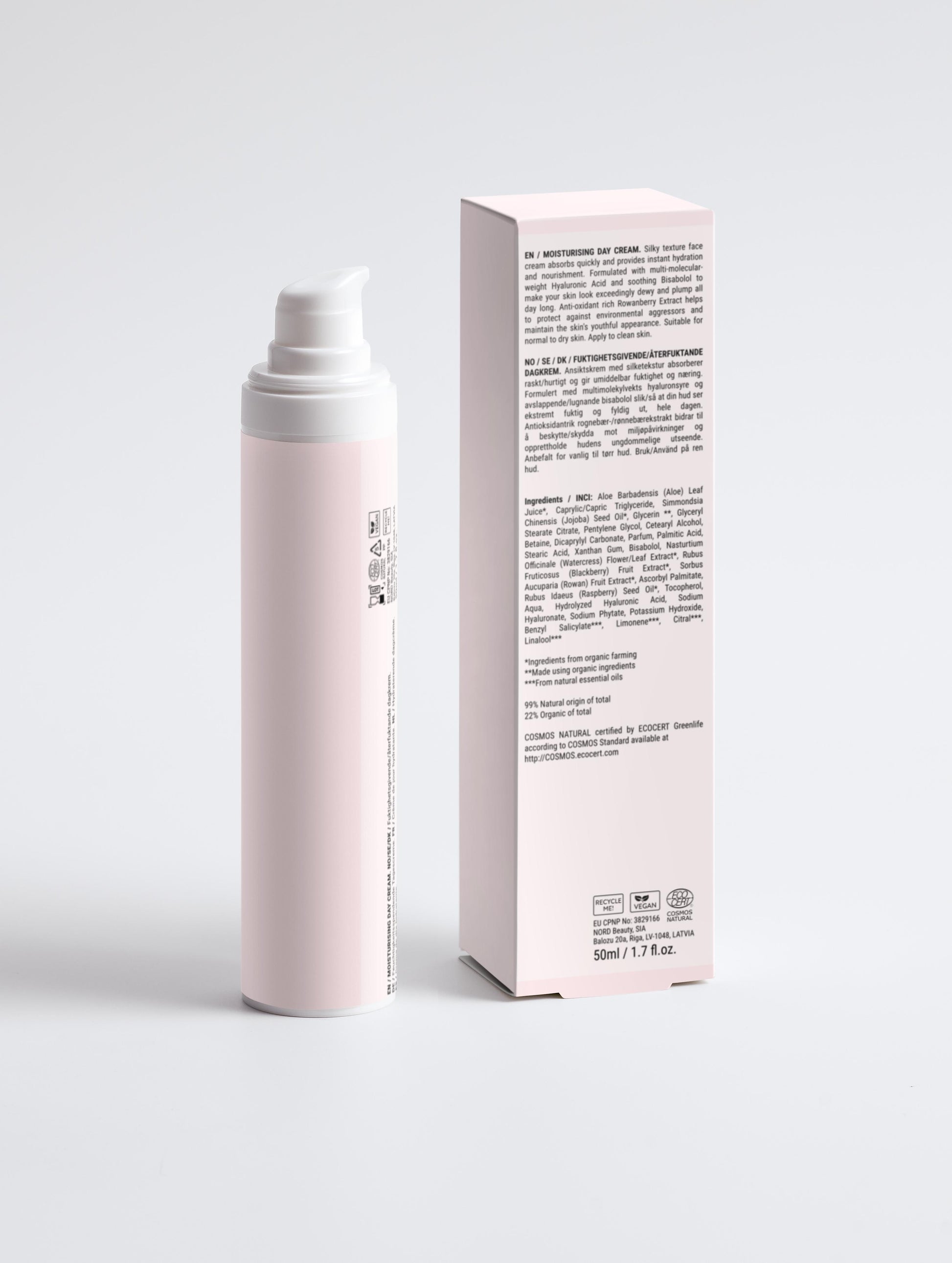 Moisturising Day Cream - Lunessio