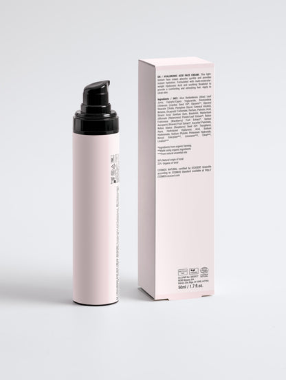 Hyaluronic Acid Face Cream for Men - Lunessio