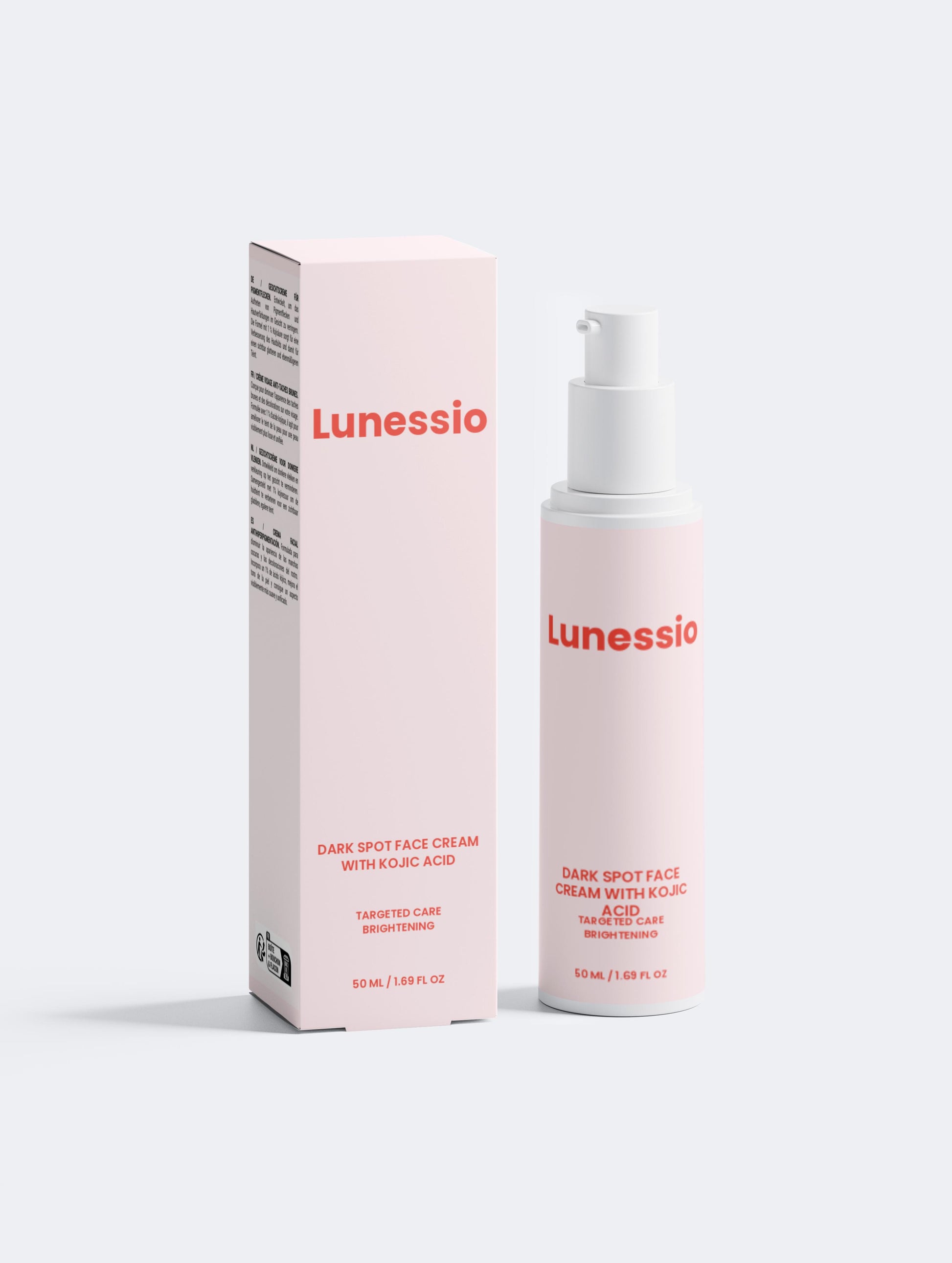 Dark Spot Face Cream with Kojic Acid - Lunessio