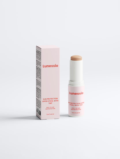 Sun Protection SPF50 Stick, with tint - Lunessio
