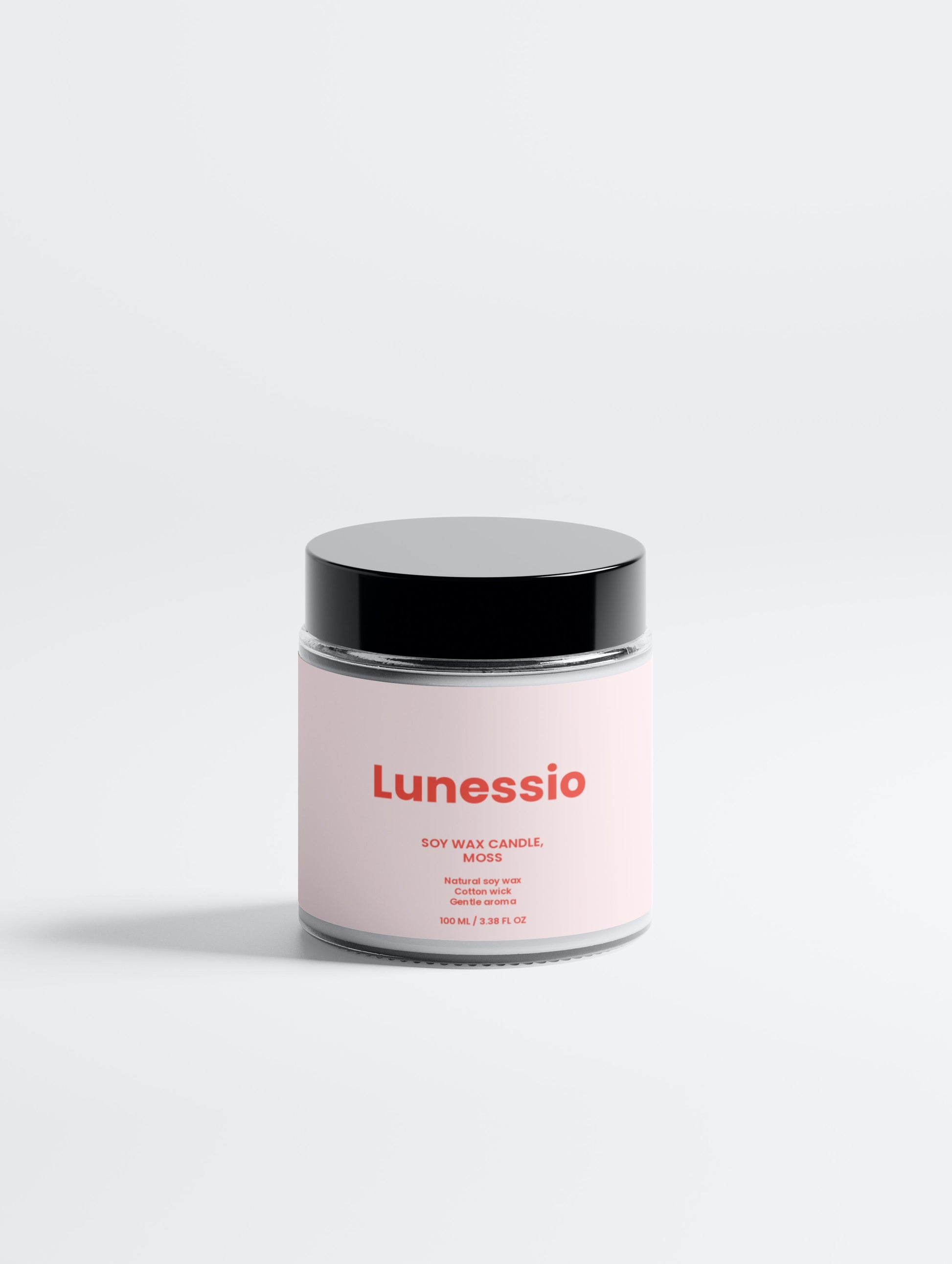 Soy Wax Candle, Moss - Lunessio
