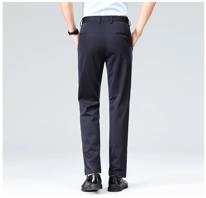 THE SIENA – TAILORED FLAT FRONT TROUSER