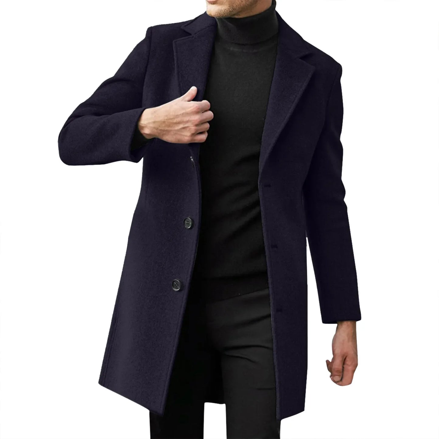 THE KENSINGTON – TAILORED WOOL BLEND OVERCOAT