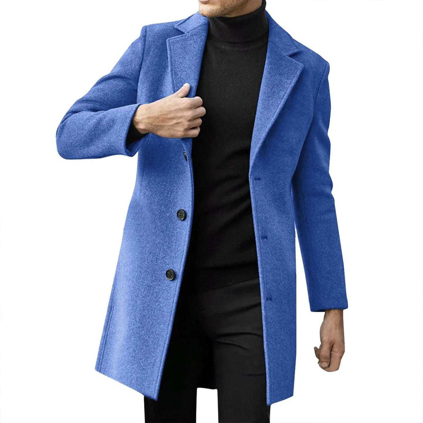 THE KENSINGTON – TAILORED WOOL BLEND OVERCOAT