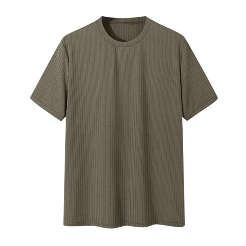 FIRENZE – RIBBED KNIT TEE