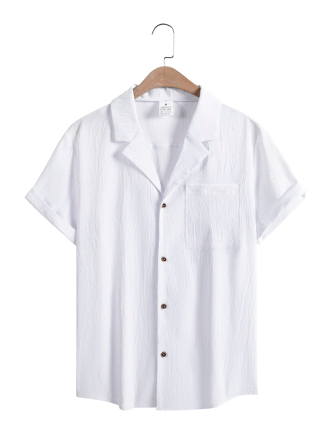 THE PORTOFINO – LINEN BLEND CAMP COLLAR SHIRT