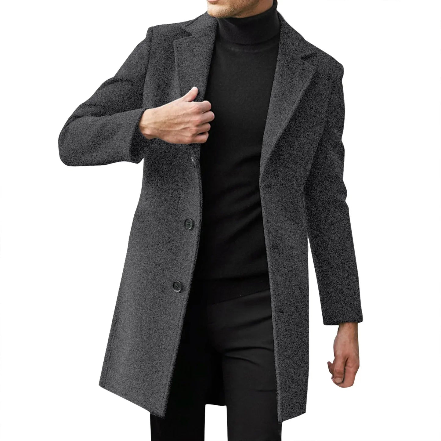 THE KENSINGTON – TAILORED WOOL BLEND OVERCOAT