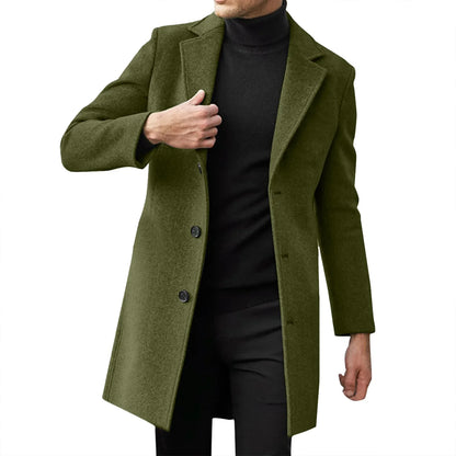 THE KENSINGTON – TAILORED WOOL BLEND OVERCOAT