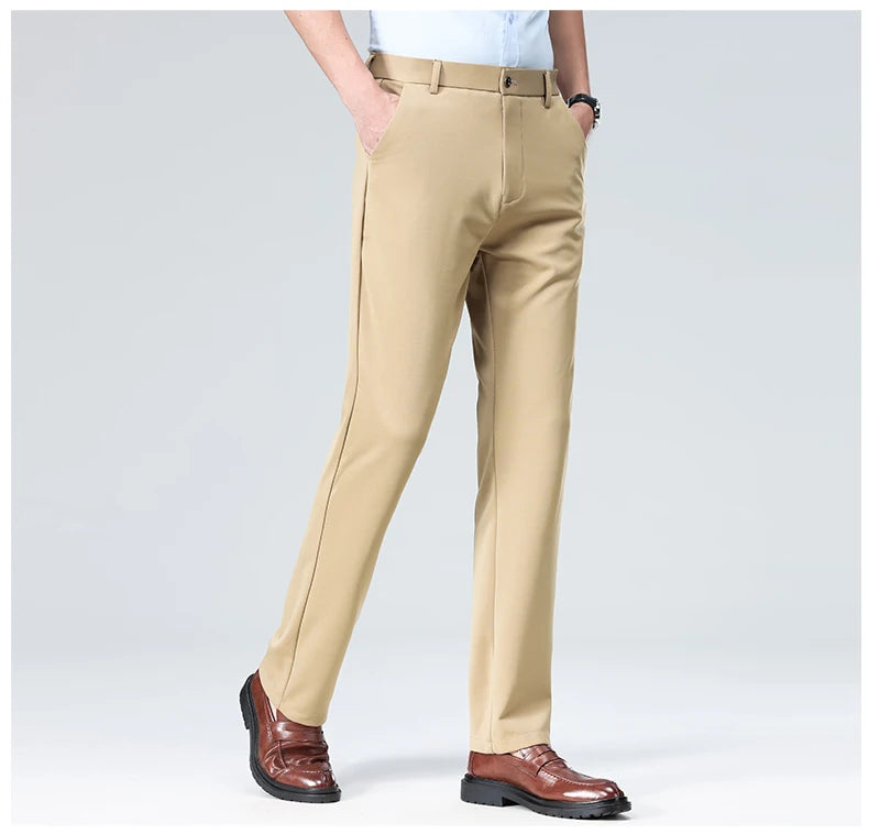 THE SIENA – TAILORED FLAT FRONT TROUSER