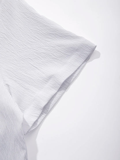 THE PORTOFINO – LINEN BLEND CAMP COLLAR SHIRT