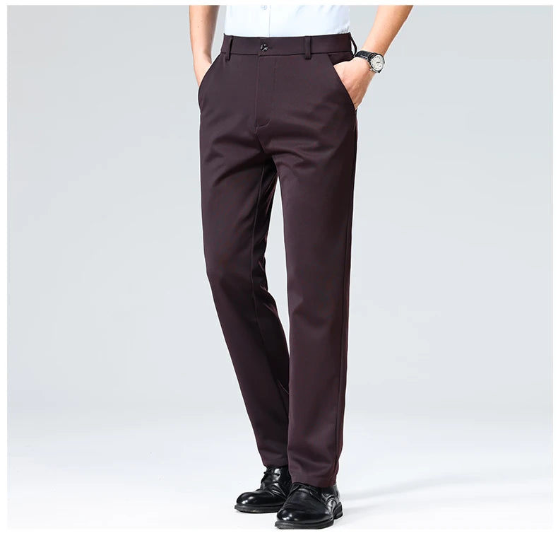 THE SIENA – TAILORED FLAT FRONT TROUSER