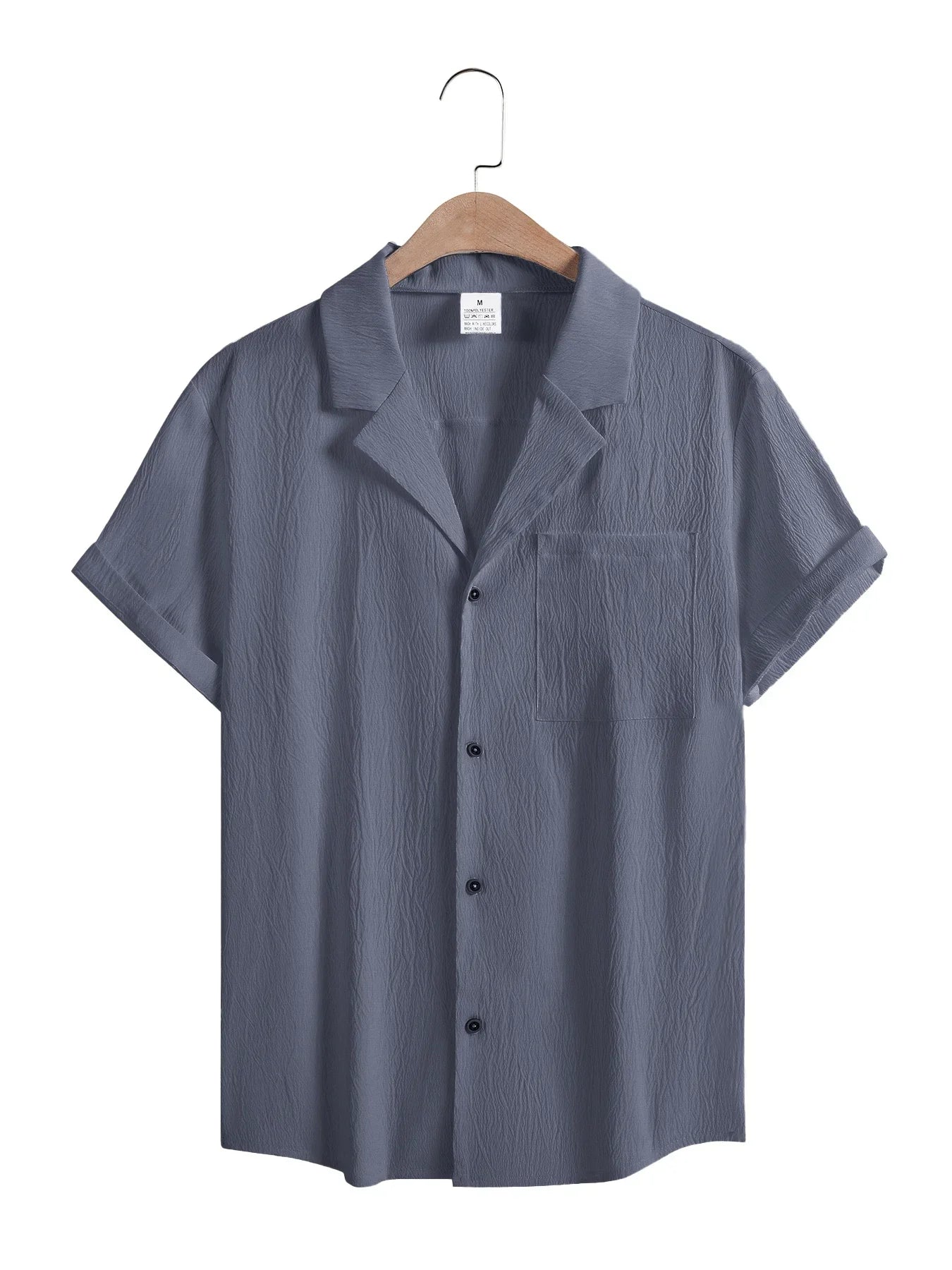 THE PORTOFINO – LINEN BLEND CAMP COLLAR SHIRT