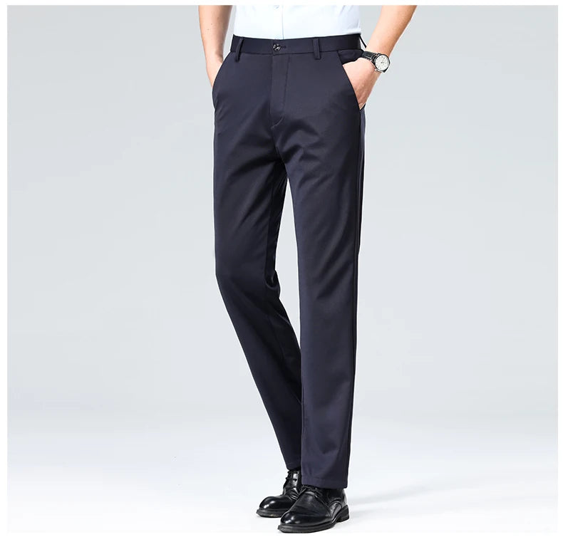 THE SIENA – TAILORED FLAT FRONT TROUSER
