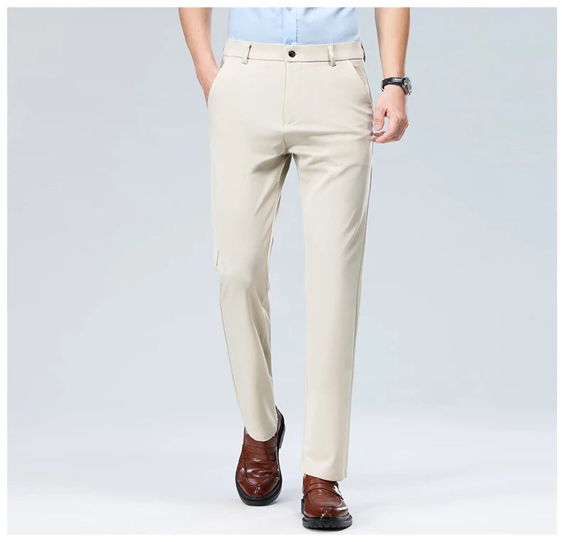 THE SIENA – TAILORED FLAT FRONT TROUSER