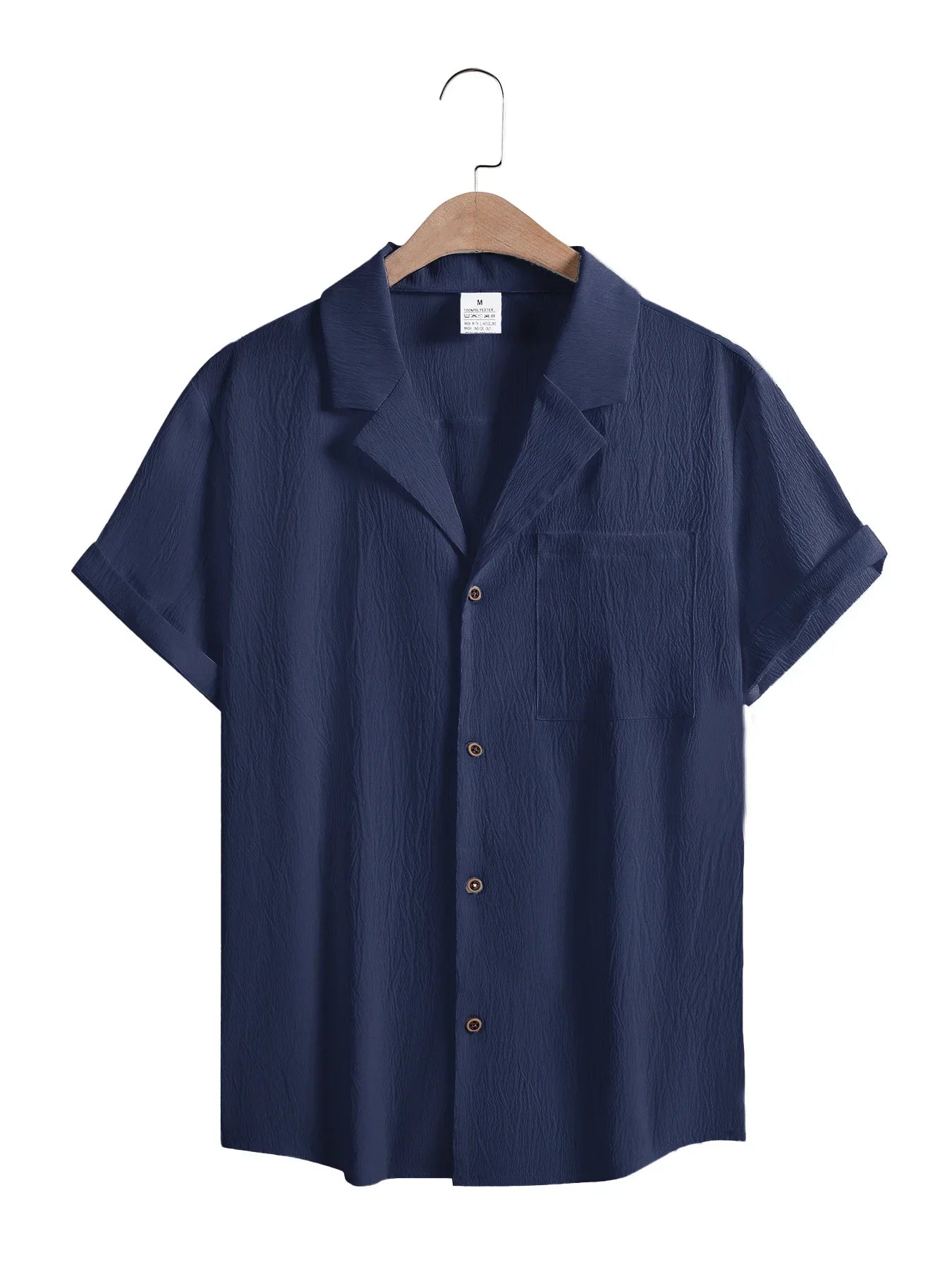 THE PORTOFINO – LINEN BLEND CAMP COLLAR SHIRT