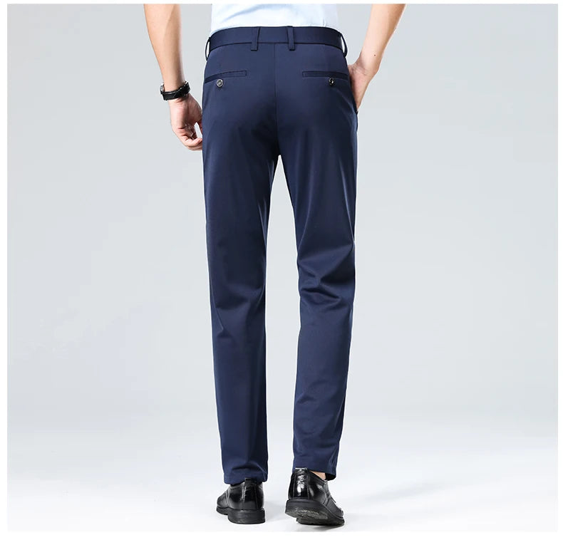THE SIENA – TAILORED FLAT FRONT TROUSER