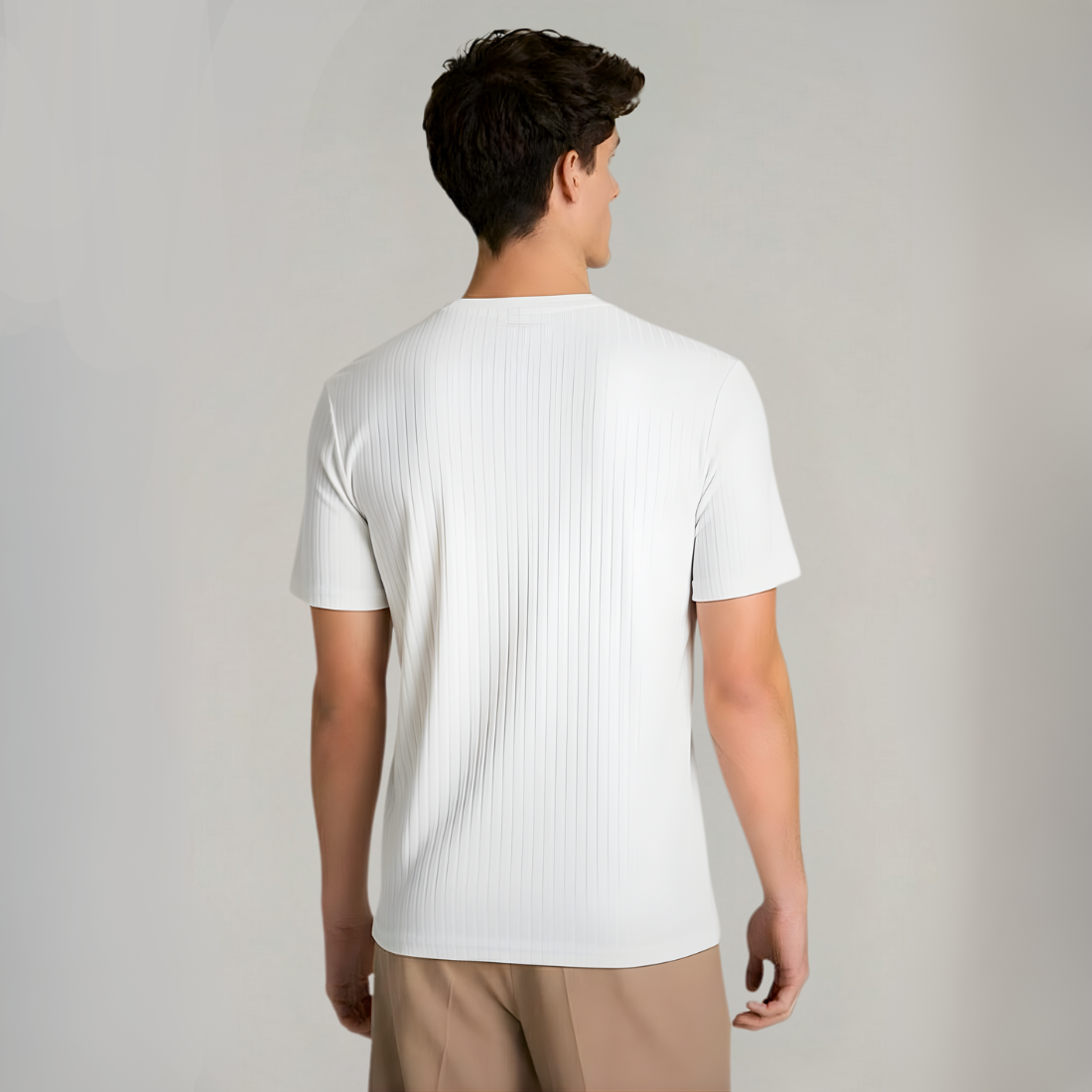 FIRENZE – RIBBED KNIT TEE