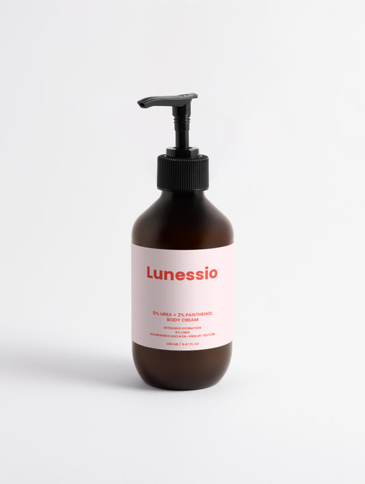 5% Urea + 2% Panthenol Body Cream - Lunessio