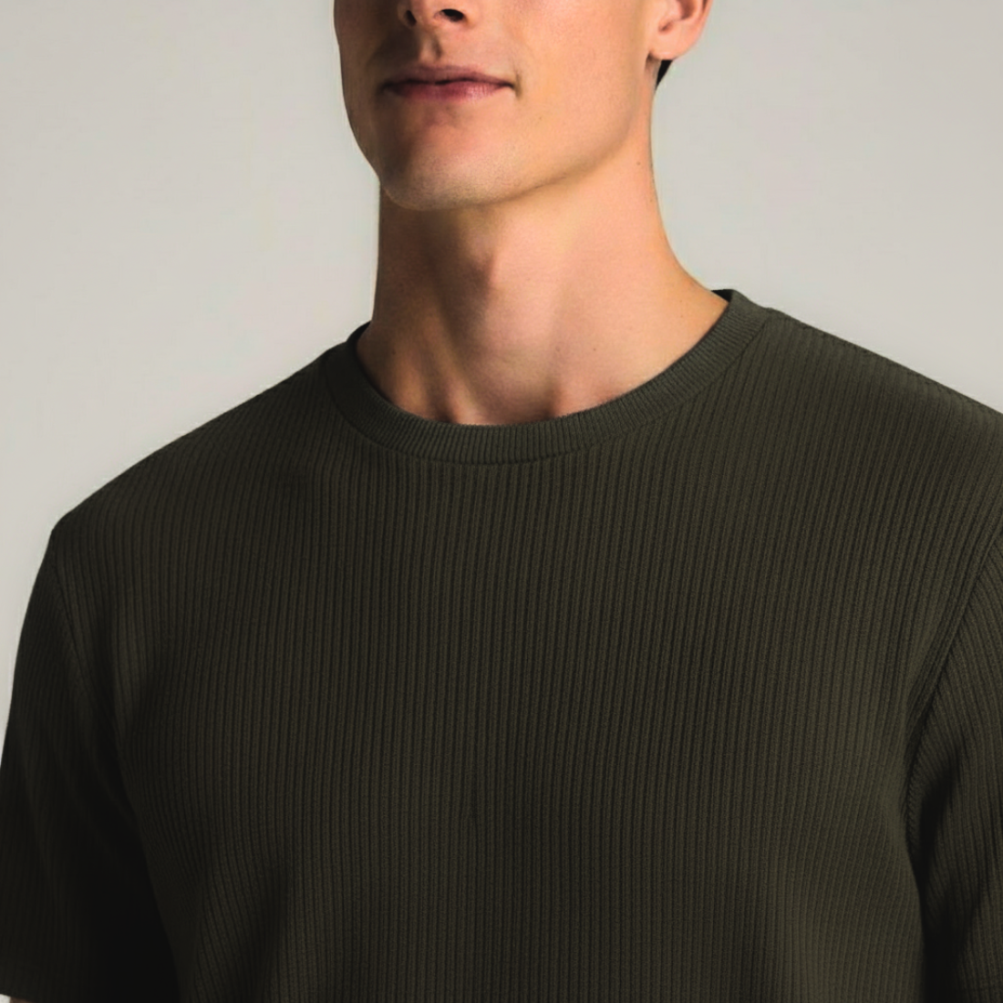 FIRENZE – RIBBED KNIT TEE