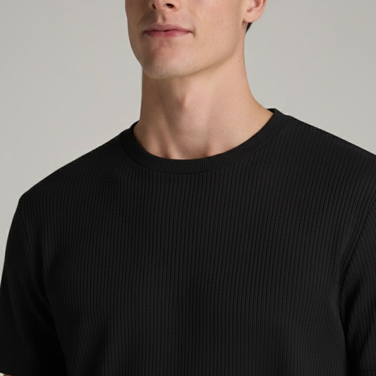 FIRENZE – RIBBED KNIT TEE
