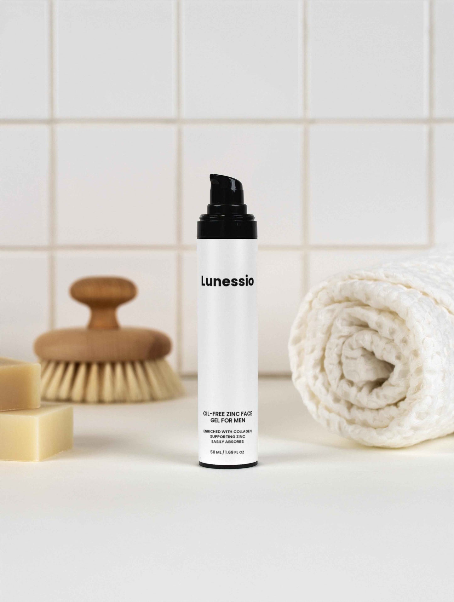 Oil-Free Zinc Face Gel for Men