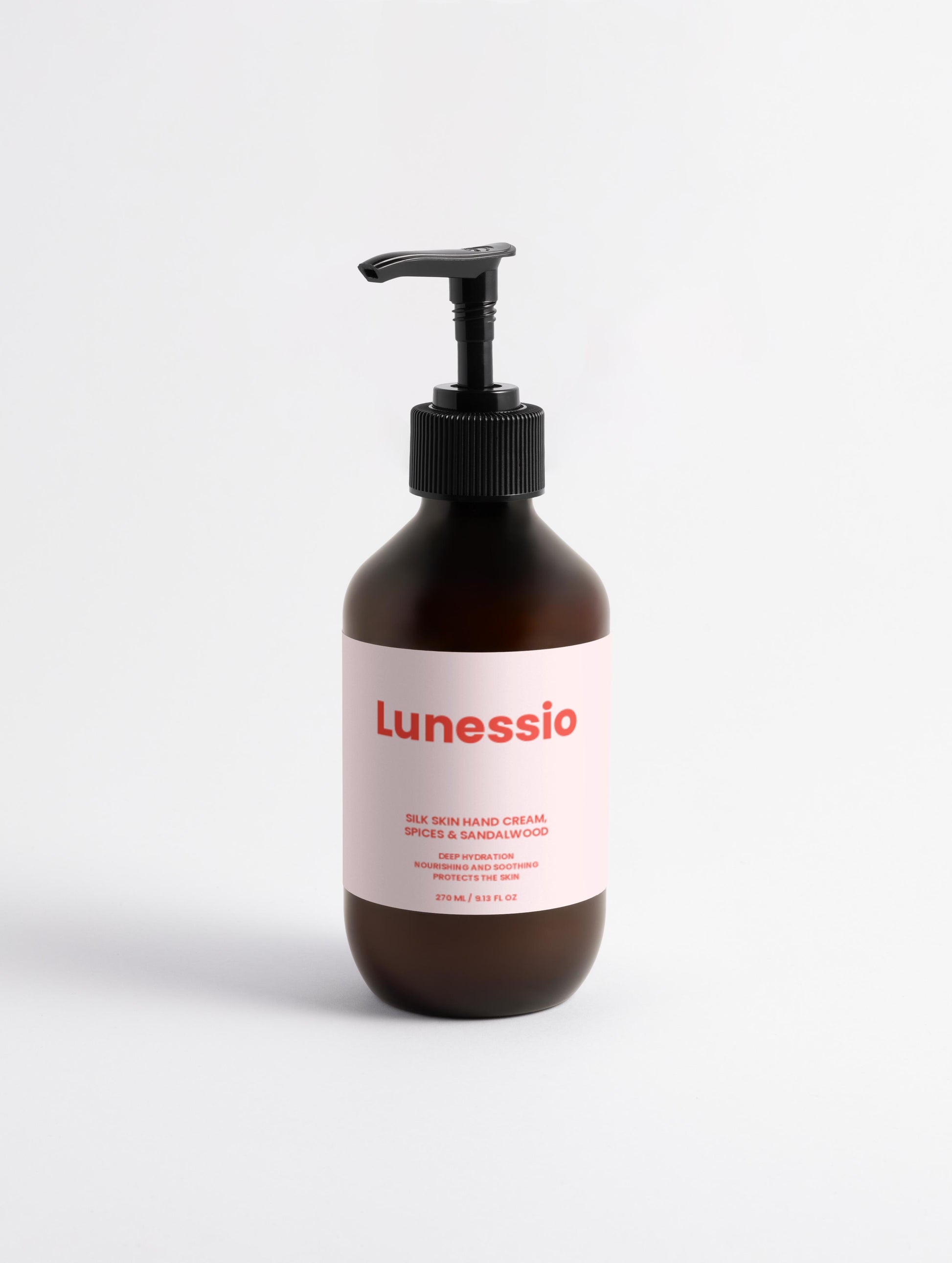 Silk Skin Hand Cream, Spices & Sandalwood - Lunessio