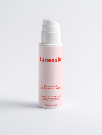 Sensitive Skin Oil-To-Milk Cleanser - Lunessio