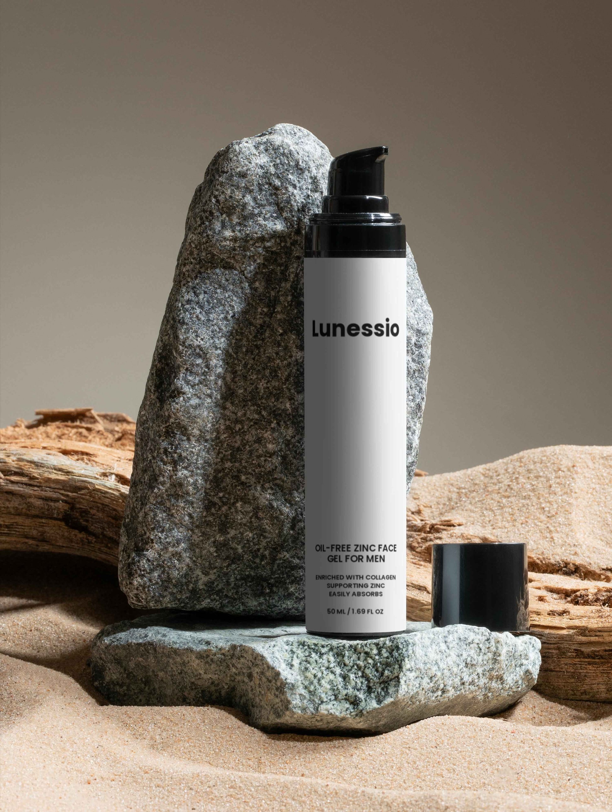 Oil-Free Zinc Face Gel for Men